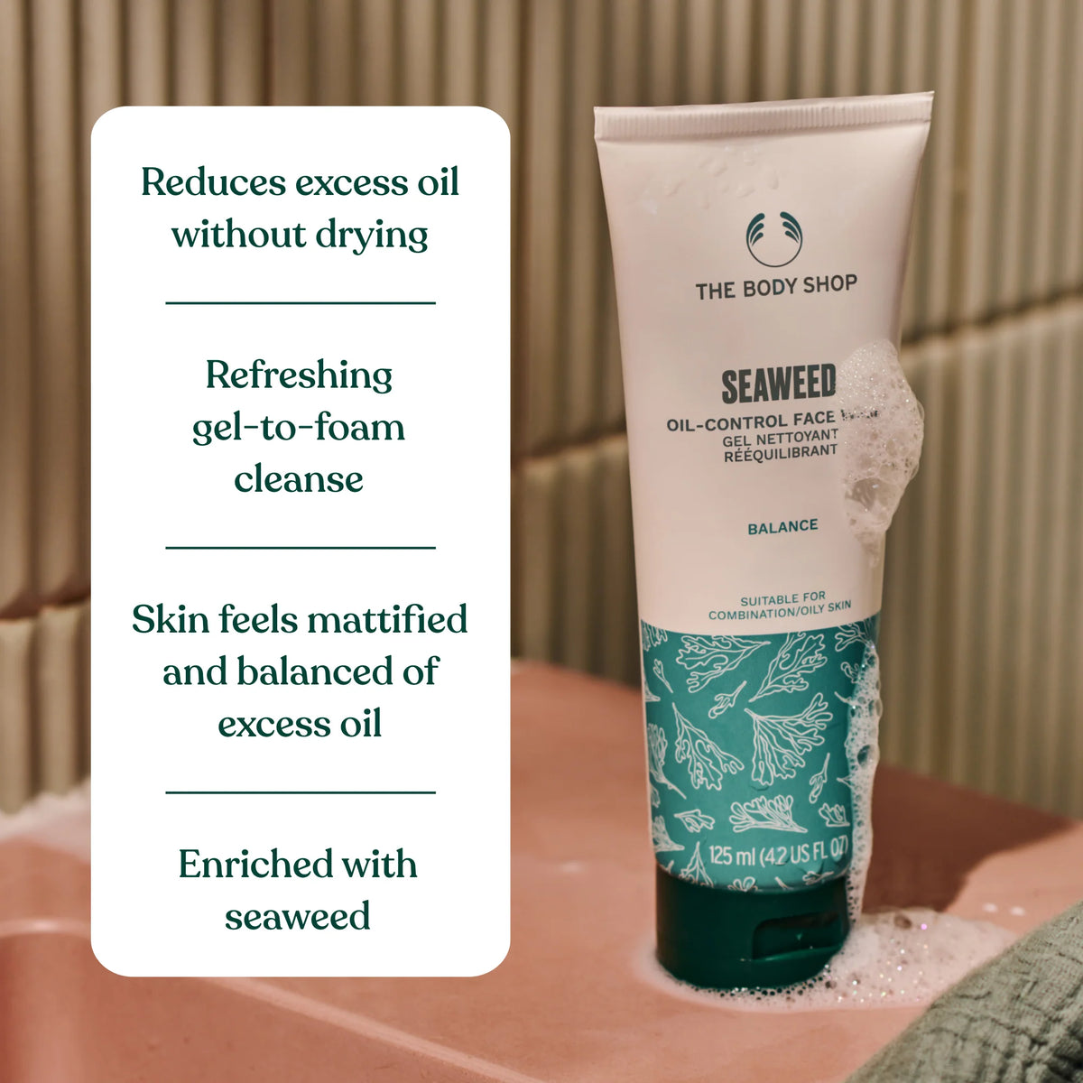 Seaweed Oil-Control Face Wash